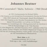 Beutner, Johannes Cunnersdorf 1890 - 1960 Loschwit… - photo 3