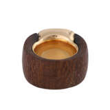 Ring aus Holz mit Tigerauge - Foto 4