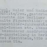 Kleinschmidt, Paul Bublitz/Pommern 1883 - 1949 Ben… - photo 4