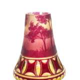Glass vase Carl S Lambert Glass Early 20th century - photo 3