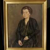 Noble Woman Portrait by Benjamin A. Strasser (Austrian 1888-1955) oil painting realism Early 20th century - photo 2