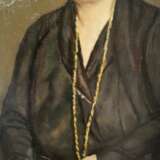 Noble Woman Portrait by Benjamin A. Strasser (Austrian 1888-1955) oil painting realism Early 20th century - photo 5