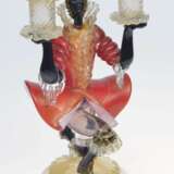 Bougeoir figurine en verre de Murano Verre Early 20th century - photo 6