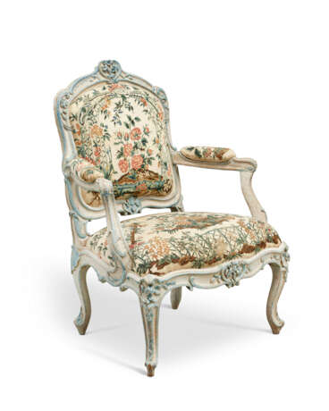 MOBILIER DE SALON &#192; CH&#194;SSIS D`&#201;POQUE LOUIS XV - Foto 4