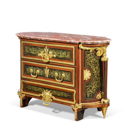 COMMODE EN TAMBOUR D`&#201;POQUE LOUIS XIV - Foto 2