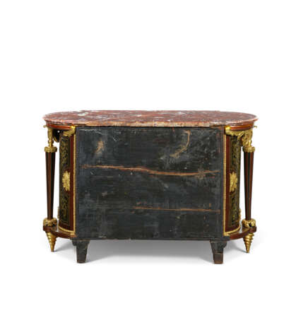 COMMODE EN TAMBOUR D`&#201;POQUE LOUIS XIV - Foto 3