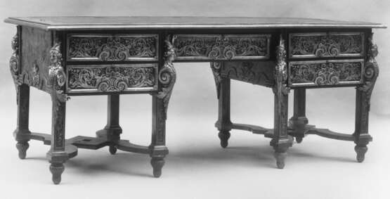 COMMODE EN TAMBOUR D`&#201;POQUE LOUIS XIV - Foto 9