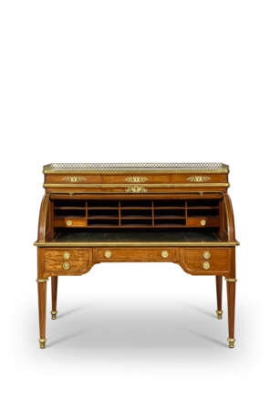 BUREAU &#192; CYLINDRE D`&#201;POQUE LOUIS XVI - Foto 3