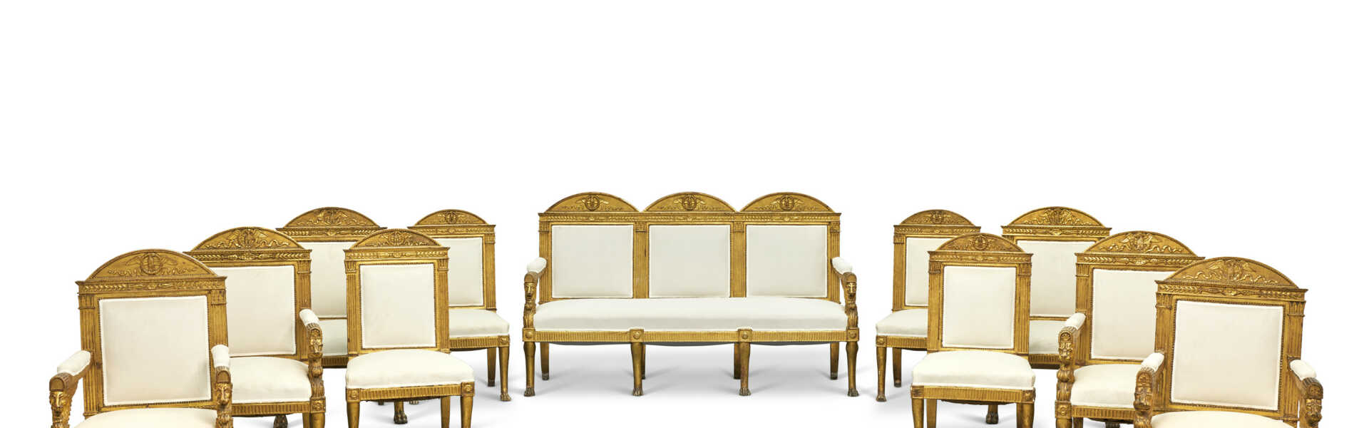 MOBILIER DE SALON D&#39;&#201;POQUE EMPIRE