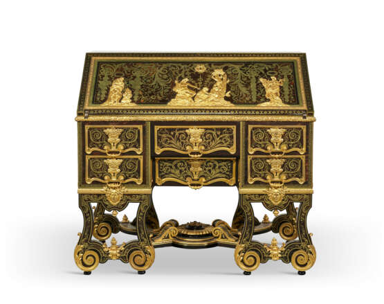 BUREAU DE PENTE LOUIS XIV - Foto 1