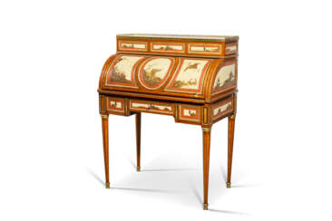 BUREAU &#192; CYLINDRE D&#39;&#201;POQUE LOUIS XVI