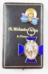 Bayern: Verdienstorden vom hl. Michael, 4. Klasse, ohne Krone (ab 1910), im Etui.