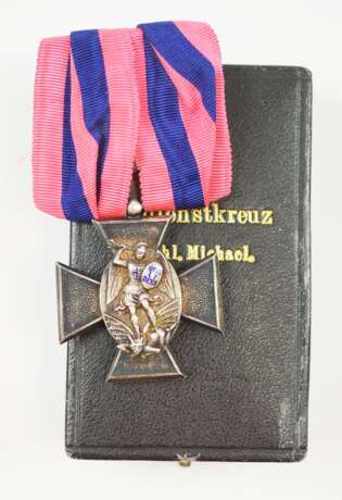 Bayern: Verdienstorden vom hl. Michael, Verdienstkreuz, im Etui. - photo 1