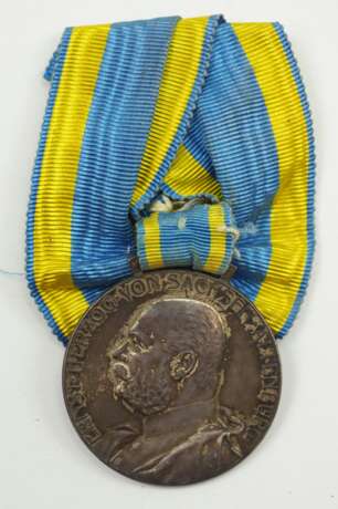 Sachsen-Altenburg: Herzog Ernst Medaille, Ernst I. (1906-1909). - photo 1