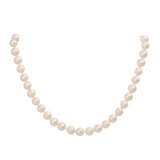 Akoya Perlenkette mit Schließe, - photo 1