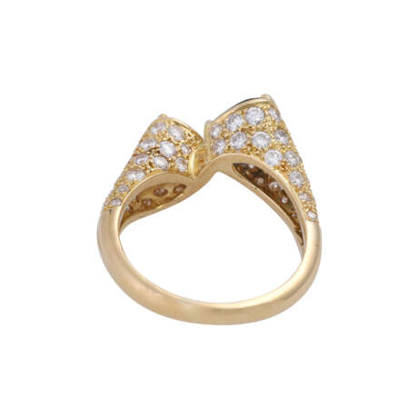 RENÉ KERN Ring mit Saphir und Diamant ca. 1 ct - Foto 4