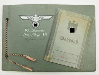 Wehrmacht: Nachlass eines Oberfeldwebels im Inf. Rgt. 199 (List).