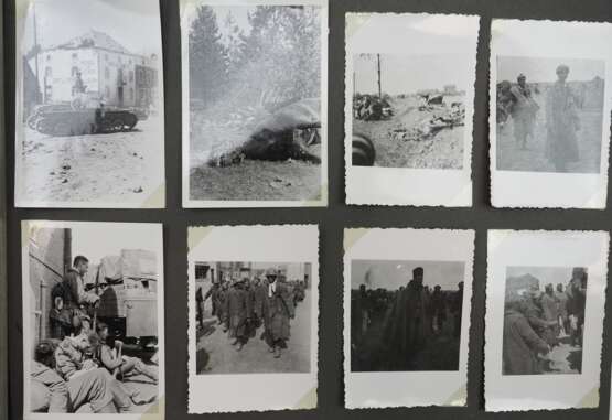 Wehrmacht: Fotoalbum Frankreich- und Balkanfeldzug. - Foto 3