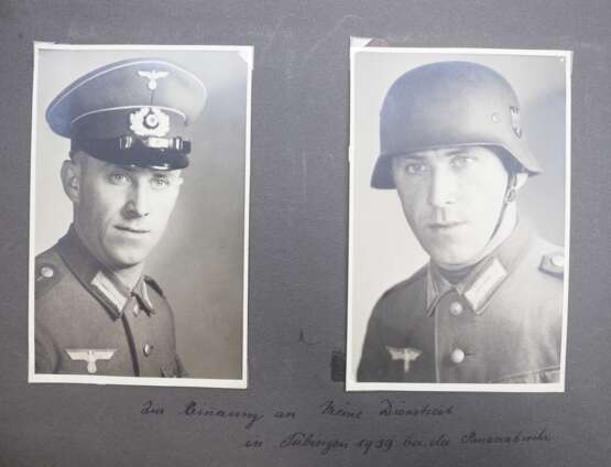 Wehrmacht: Lot von 3 Fotoalben. - Foto 4