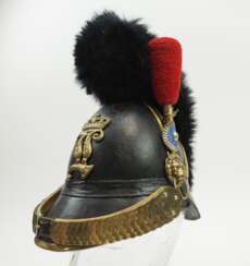 Bayern: Raupenhelm Modell 1832 für Offiziere.