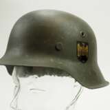 Wehrmacht: Stahlhelm M42 - 1 Emblem. - фото 1