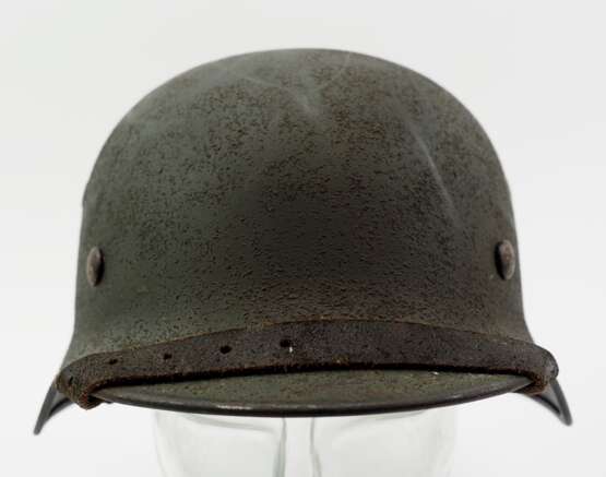 Waffen-SS: Stahlhelm M40 - Doppelemblem. - фото 2