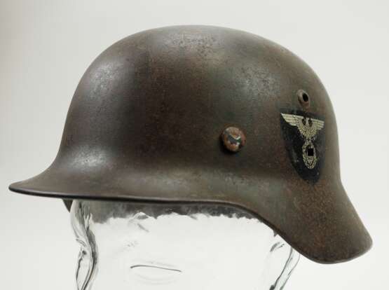 Reichsarbeitsdienst (RAD): Stahlhelm M40. - Foto 1