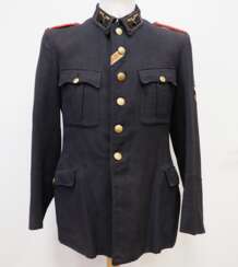 Reichsbahn: Uniform-Jacke eines Untersekretärs/Zugführers der RBD Stuttgart.