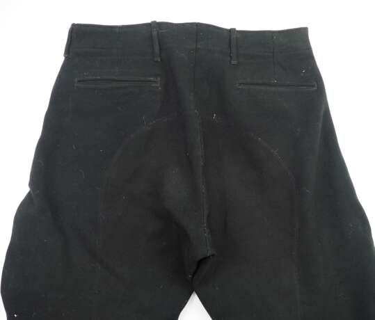 3. Reich: Schwarze Breeches Hose - 2 Exemplare. - photo 7