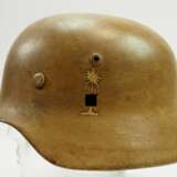 Wehrmacht: Stahlhelm M40 Afrikakorps. - фото 3