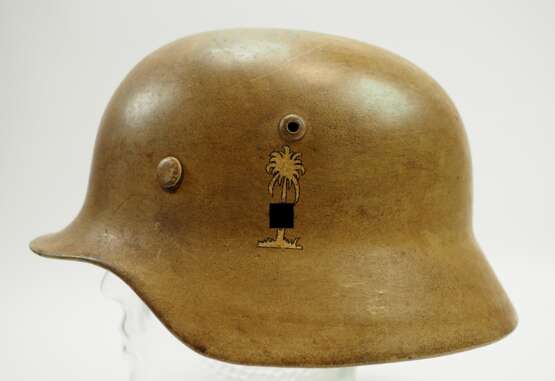 Wehrmacht: Stahlhelm M40 Afrikakorps. - фото 3