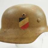 Wehrmacht: Stahlhelm M40 Afrikakorps. - фото 4