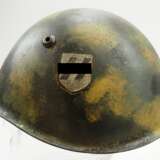 Waffen-SS: Italienischer Stahlhelm getarnt. - Foto 3