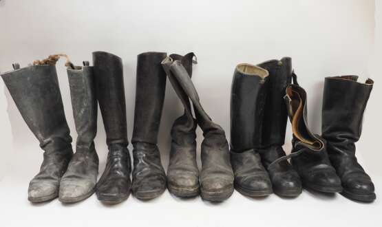 Wehrmacht: Lot Stiefel - 5 Paare. - фото 1