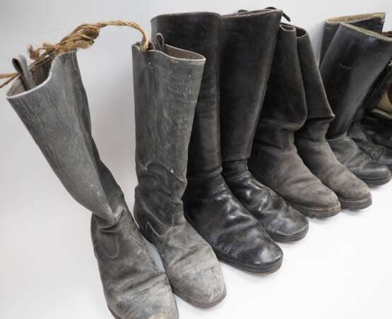 Wehrmacht: Lot Stiefel - 5 Paare. - фото 2