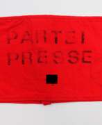 Übersicht. NSDAP: Armbinde &quot;Partei Presse&quot;.