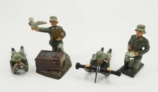 Lineol: Wehrmacht Beobachter Trupp - 4 Mann. - photo 1