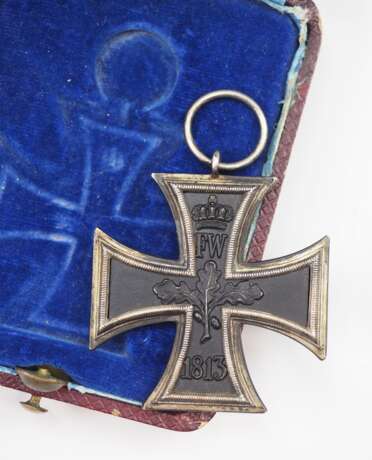 Preussen: Eisernes Kreuz, 1870, 2. Klasse, im Etui. - photo 3