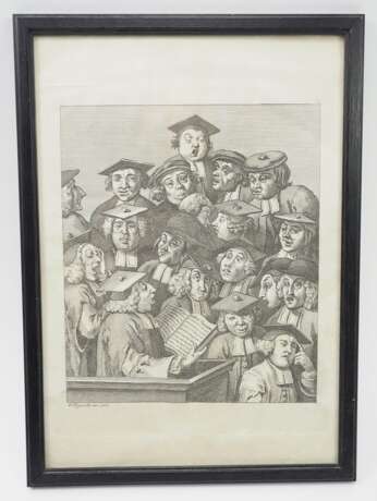 Hogarth, William (1697-1764): Scholars at a lecture. - photo 2