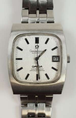 Omega: Armbanduhr Constellation Chronometer Stahl Tank Vintage Automatic. - photo 1