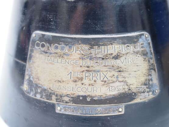 SILBER Pokal auf das Aroser-Pferderennen, Preis von Maran 1950 / Concours Hippique 1er Prix 1958. - фото 3