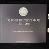 Münzen Set 130 Jahre Deutsche Mark in SILBER, im Etui. - photo 3