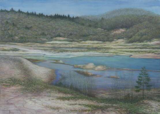 Quarry Pond Canvas 21th century - photo 1