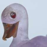 Amethyst figurine Swan Early 20th century - photo 7