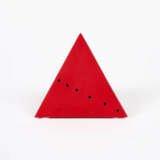 Lucio Fontana. Piramide (Rot) - фото 2