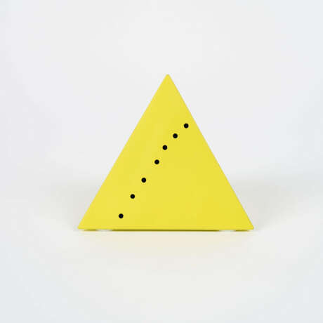 Lucio Fontana. Piramide (Gelb) - фото 3