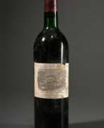 Wine & Spirits. Flasche 1973 Chateau Lafite-Rothschild, Rotwein, Bordeaux, Pauillac, 0,75l, in, Etikett min. beschädigt