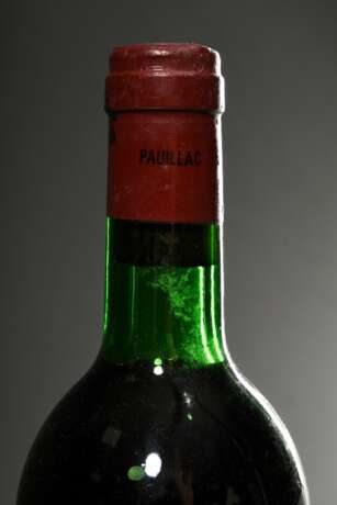 Flasche 1973 Chateau Lafite-Rothschild, Rotwein, Bordeaux, Pauillac, 0,75l, in, Etikett min. beschädigt - photo 4