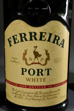 5 Diverse Flaschen Portwein: 1x "Ferreira Port White", AAF, weiß, 1x "Delaforce Special White Port", 1x "Krohn´s Navegador Port", rot, Douro, 1x "Porto Special Dry Tawny Quinta S. Luiz&… - Foto 5