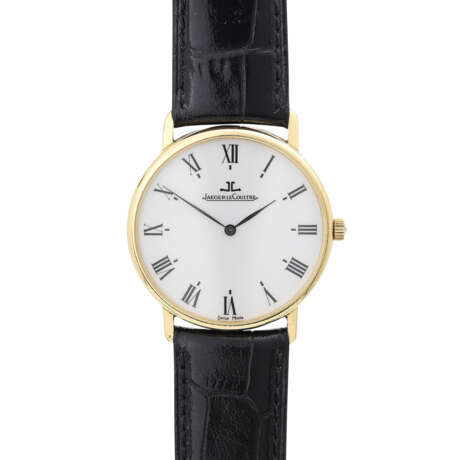 JAEGER LE COULTRE Ultra Thin Herrenuhr, Ref. 140.111.1N. Gold 18K. - photo 1